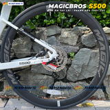  XE ĐẠP TOURING MAGICBROS S500 SHIMANO CLARIS, ĐÙM BẠC ĐẠN ARC, PHANH DẦU THỦY LỰC 