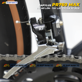  XE ĐẠP ĐUA PAPYLUS PR760 MAX TAY ĐỀ LẮC CHUẨN XE ĐUA, ĐÙM BẠC ĐẠN CỐI NỔ 