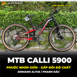  XE ĐẠP MTB CALLI 5900 BÁNH 27,5IN - PHANH DẦU THỦY LỰC, GROUP SHIMANO ALTUS 