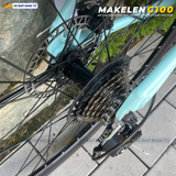  XE ĐẠP TOURING MAKELEN C100 KHUNG NHÔM KHÔNG MỐI HÀN, BỘ CHUYỂN ĐỘNG NHẬT BẢN 