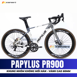  XE ĐẠP ĐUA PAPYLUS PR900 MAX TRỤC CỐT RỖNG, VÀNH CAO 60MM 