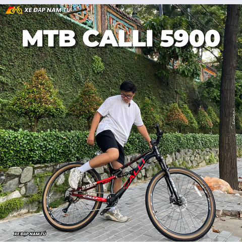  XE ĐẠP MTB CALLI 5900 BÁNH 27,5IN - PHANH DẦU THỦY LỰC, GROUP SHIMANO ALTUS 