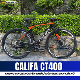  XE ĐẠP TOURING CALIFA CT400 – KHUNG NHÔM ĐÚC NGUYÊN KHỐI, CỐI NỔ LỚN, ĐÙM BẠC ĐẠN 