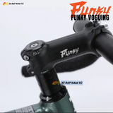  XE ĐẠP FIXED GEAR FUNKY VOGUING, KHUNG NHÔM, TRỤC RỖNG, VÀNH CAO 7CM 