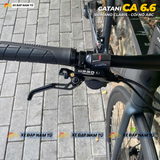  XE ĐẠP TOURING CATANI CA 6.6 - KHUNG ĐÚC NGUYÊN KHỐI, GROUP SHIMANO CLARIS, PHANH DẦU, CỐI NỔ LỚN 