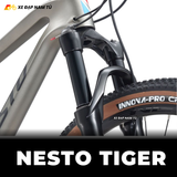  XE ĐẠP MTB NESTO TIGER FULL CARBON, SHIMANO DEORE 12 CẤP, PHUỘC HƠI, BÁNH 29INCH 