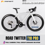  Xe Đạp Đua Twitter T10 Pro Full Group Shimano 105 R7120 – Full Carbon Cao Cấp 