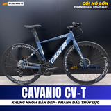  XE ĐẠP TOURING CAVANIO CR-T KHUNG NHÔM KHÔNG MỐI HÀN, CỐI NỔ LỚN, PHANH DẦU THỦY LỰC 