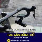  PAD GẮN ĐỒNG HỒ, ĐÈN XE ĐẠP CARBON, GẮN CHO GHI ĐÔNG LIỀN PÔ TĂNG 