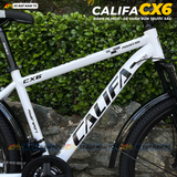  XE ĐẠP ĐỊA HÌNH CALIFA CX6 BÁNH 26INCH, BAGA CHỊU TẢI LỚN, DÈ CHẮN BÙN TRƯỚC SAU 