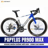  XE ĐẠP ĐUA PAPYLUS PR900 MAX TRỤC CỐT RỖNG, VÀNH CAO 60MM 