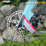  XE ĐẠP TOURING MAKELEN C100 KHUNG NHÔM KHÔNG MỐI HÀN, BỘ CHUYỂN ĐỘNG NHẬT BẢN 