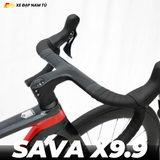  XE ĐẠP ĐUA SAVA X9.9 - FULL CARBON, SHIMANO 105 R7120 JAPAN 