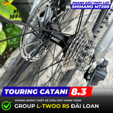  XE ĐẠP TOURING CATANI CA 8.3, CỐI NỔ ARC, PHANH DẦU THỦY LỰC SHIMANO MT200 