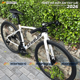  XE ĐẠP TOURING MAKELEN C200 PRO [2026] DÂY ÂM TAY LÁI, KHUNG NHÔM, BỘ CHUYỂN ĐỘNG SHIMANO 21 CẤP 