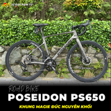  XE ĐẠP ĐUA POSEIDON PS650 - KHUNG ĐÚC NGUYÊN KHỐI, TAY ĐỀ LẮC, CỐI NỔ LỚN CHUẨN XE ĐUA 