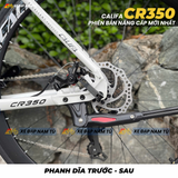  XE ĐẠP ĐUA CALIFA CR350 [2026] CỐI NỔ LỚN, KHUNG NHÔM, TAY ĐỀ LẮC 