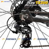  XE ĐẠP TOURING LIFE TX300 THIẾT KẾ CỔ GẬP THÔNG TIN, KHUNG SƯỜN KHÔNG MỐI HÀN 