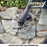  Xe Đạp Đua Nesto Ostrich – Khung Carbon Tiêu Chuẩn UCI, Group Shimano 105 Hiệu Suất Cao 