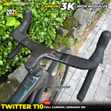  XE ĐẠP ĐUA TWITTER T10 PRO [2026] FULL CARBON, 2 MÓN SHIMANO 105 CAO CẤP 