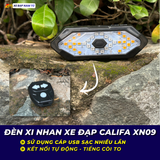  ĐÈN XI NHAN XE ĐẠP CALIFA XN09 TÍCH HỢP ĐÈN XI NHAN, AN TOÀN KHI CHUYỂN HƯỚNG TRÊN ĐƯỜNG 