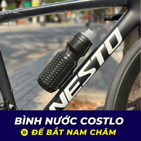  BÌNH NƯỚC XE ĐẠP CÓ ĐẾ BẮT NAM CHÂM HIỆU COSTLO 