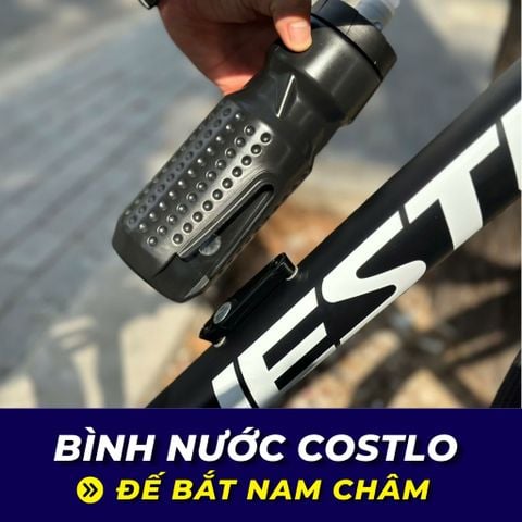  BÌNH NƯỚC XE ĐẠP CÓ ĐẾ BẮT NAM CHÂM HIỆU COSTLO 