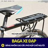  BAGA XE ĐẠP NHÔM CAO CẤP, CHỞ ĐƯỢC NGƯỜI, DỄ DÀNG LẮP ĐẶT 
