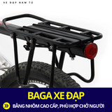  BAGA XE ĐẠP NHÔM CAO CẤP, CHỞ ĐƯỢC NGƯỜI, DỄ DÀNG LẮP ĐẶT 