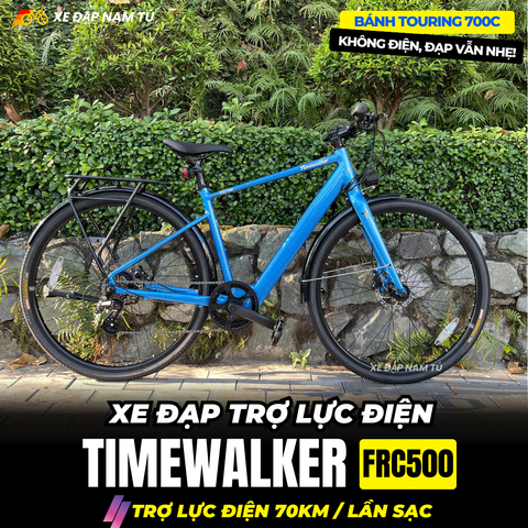  Xe Đạp Touring Trợ Lực Điện TimeWalker FRC500 - Phong Cách Gọn Nhẹ Thể Thao 