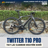  XE ĐẠP TWITTER T10 PRO RS HYBRID [2026] TAY LÁI CARBON NGUYÊN KHỐI 