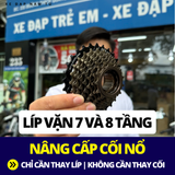  LÍP VẶN XE ĐẠP – NÂNG CẤP CỐI NỔ LỚN, TIỆN LỢI VÀ TIẾT KIỆM (7/8/9 LÍP) 