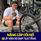  LÍP VẶN XE ĐẠP – NÂNG CẤP CỐI NỔ LỚN, TIỆN LỢI VÀ TIẾT KIỆM (7/8/9 LÍP) 