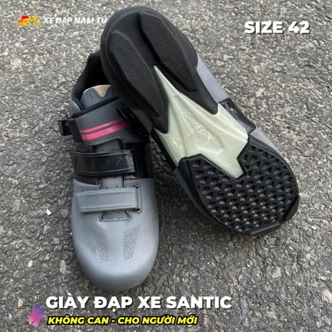 GIÀY ĐẠP XE SANTIC (KHÔNG CAN) CHO NGƯỜI MỚI, SIZE 42 