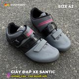  GIÀY ĐẠP XE SANTIC (KHÔNG CAN) CHO NGƯỜI MỚI, SIZE 42 