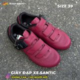 GIÀY ĐẠP XE SANTIC (KHÔNG CAN) CHO NGƯỜI MỚI, SIZE 39 