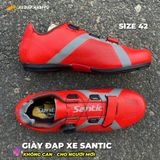  GIÀY ĐẠP XE SANTIC (KHÔNG CAN) CHO NGƯỜI MỚI, SIZE 42 