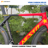  Xe Đạp Đua Nesto Dragon – Full Carbon, Group Shimano 105 R7120, Phanh Dầu Thủy Lực 