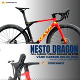  Xe Đạp Đua Nesto Dragon – Full Carbon, Group Shimano 105 R7120, Phanh Dầu Thủy Lực 