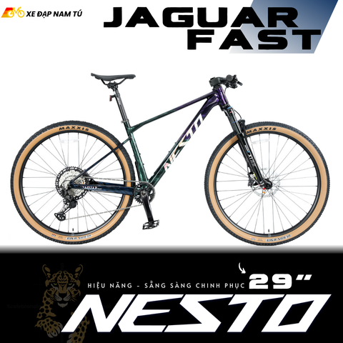  XE ĐẠP MTB NESTO JAGUAR FAST 29IN - GROUP SHIMANO DEORE XT M8100 