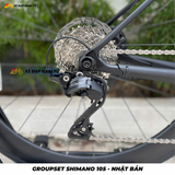  Xe Đạp Đua Nesto LEOPARD– Full Carbon, Group Shimano 105 R7120, Phanh Dầu Thủy Lực 