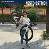  Xe Đạp Đua Nesto Ostrich – Khung Carbon Tiêu Chuẩn UCI, Group Shimano 105 Hiệu Suất Cao 