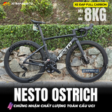  Xe Đạp Đua Nesto Ostrich – Khung Carbon Tiêu Chuẩn UCI, Group Shimano 105 Hiệu Suất Cao 