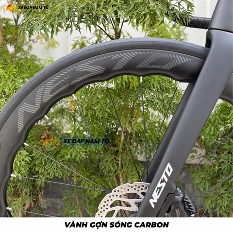  Xe Đạp Đua Nesto PANDA– Carbon Toray T1000, Group Shimano 105 R7120, Phanh Dầu Thủy Lực 