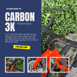  XE ĐẠP ĐUA TWITTER R10 PRO [2026] 6 MÓN CARBON, TAY LÁI CARBON 3K, PHANH DẦU THỦY LỰC 