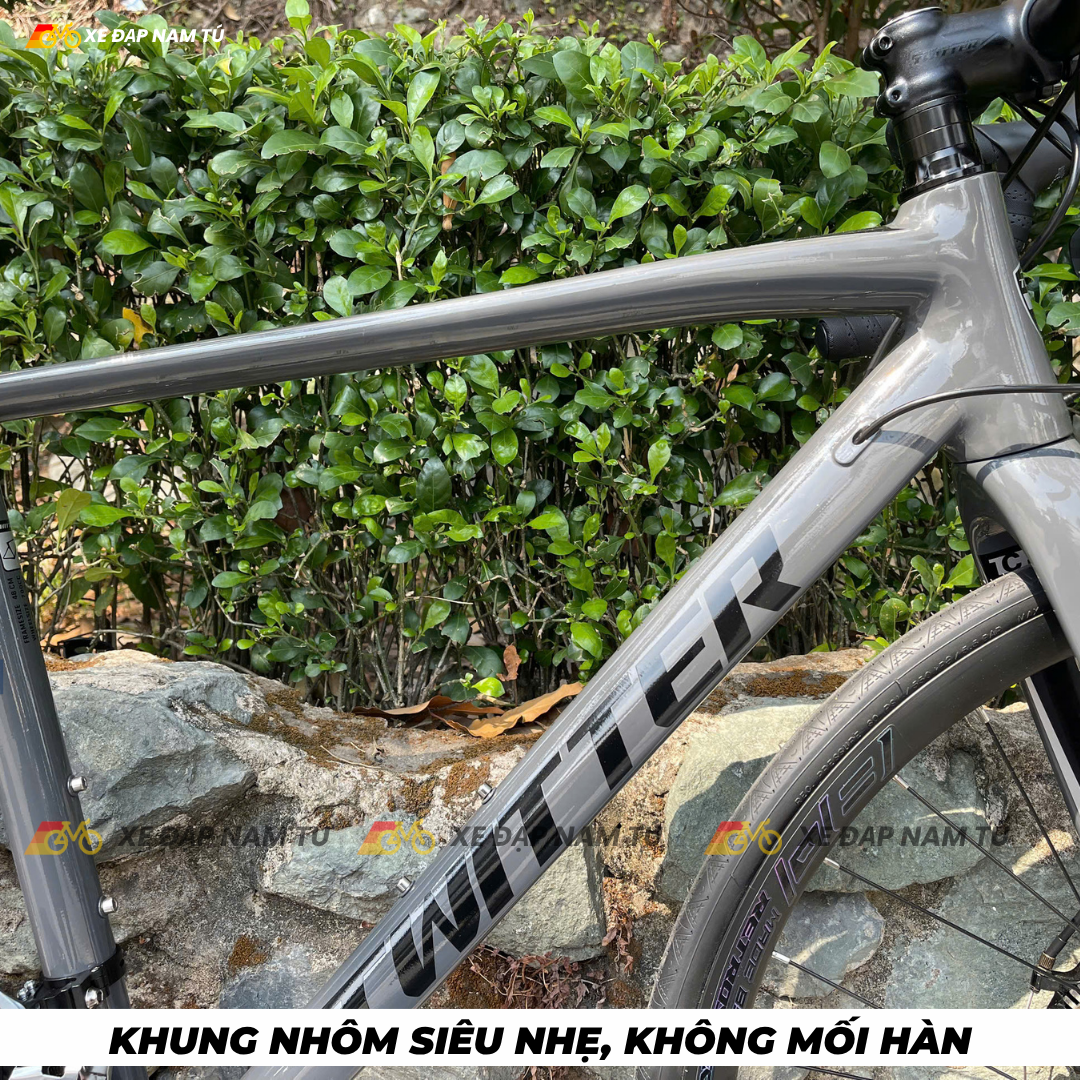  Xe Đạp Đua Twitter Smile 2026, Khung Nhôm Siêu Nhẹ, Group Shimano Claris Nhật Bản, Cối Nổ Lớn 