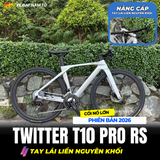  XE ĐẠP TWITTER T10 PRO RS HYBRID [2026] TAY LÁI CARBON NGUYÊN KHỐI 