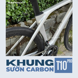  XE ĐẠP TWITTER T10 PRO RS HYBRID [2026] TAY LÁI CARBON NGUYÊN KHỐI 