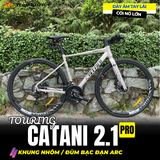  XE ĐẠP TOURING CATANI 2.1PRO [2026] DÂY ÂM TAY LÁI, CỐI NỔ, KHUNG NHÔM, BỘ CHUYỂN ĐỘNG SHIMANO 21 CẤP 