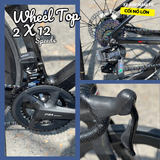  Xe Đạp Đua Twitter Cyclone Full Carbon, Group Điện Wheel Top Vân Carbon 3K Cao Cấp 2026 